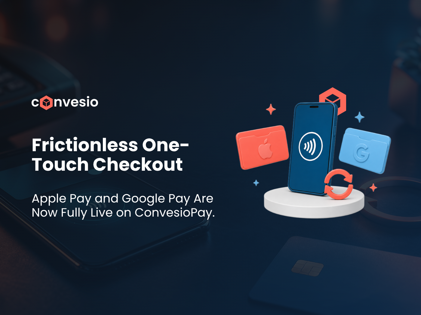 Apple Pay & Google Pay Live on Pay