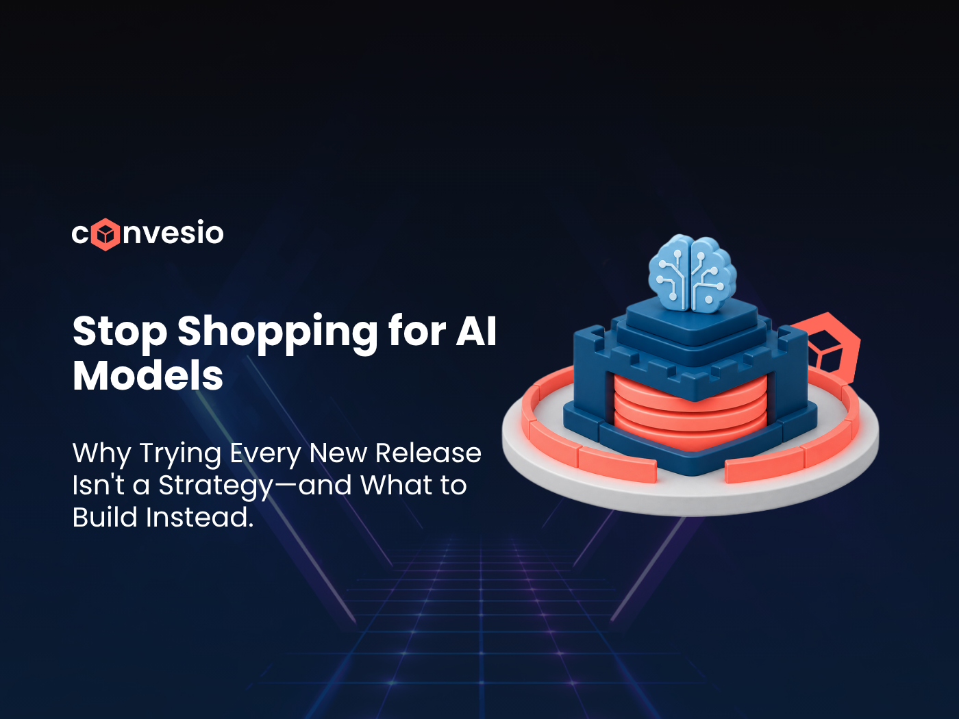 stop shopping for AI